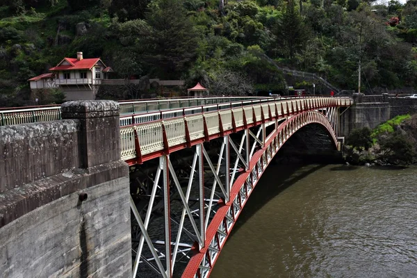 Királyok híd Launceston barátait Cataract Gorge — Stock Fotó