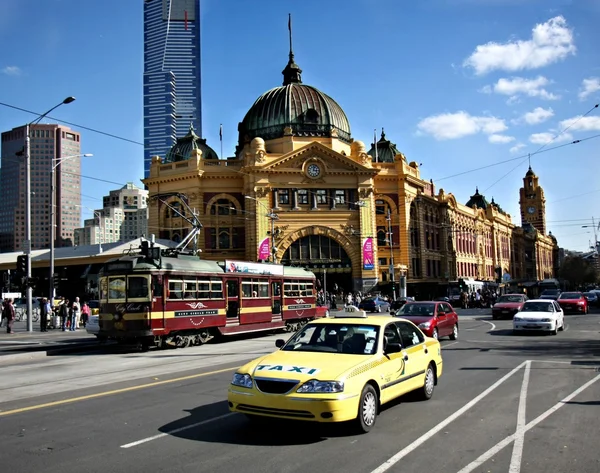Flinders sokak istasyonu, melbourne, Avustralya