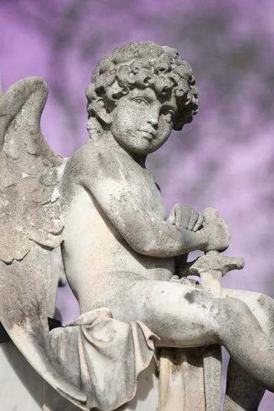 Beautiful Sculpture at a Melbourne Cemetery — Stock Photo, Image