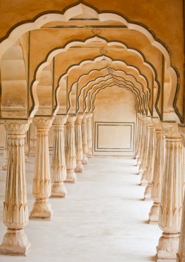 Amber fort jaipur şehir Hindistan yakın. Rajasthan