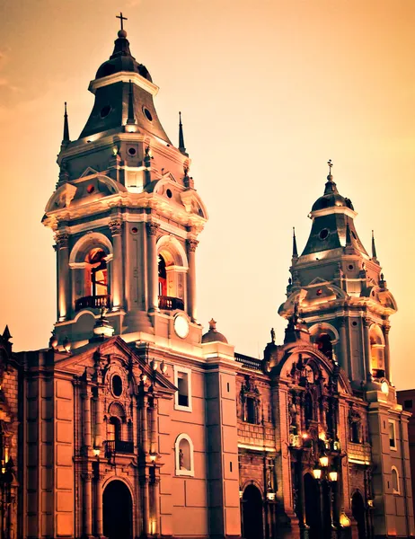 Plaza de armas en Lima — Foto de Stock