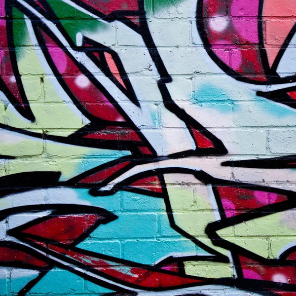 MELBOURNE - JUNE 29: Street art by unidentified artist. Melbourn — Stock Photo, Image