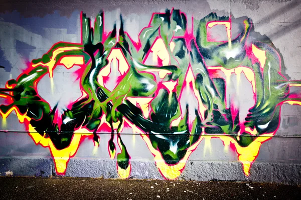 Μελβούρνη - 29 Ιουνίου: Street art από αγνώστων καλλιτέχνη. Melbour — Φωτογραφία Αρχείου