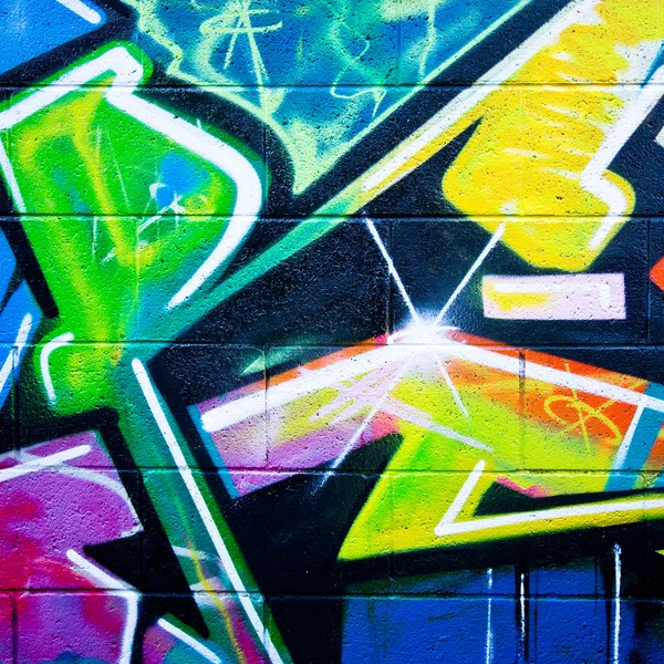MELBOURNE - JUNI 29: Gadekunst af uidentificeret kunstner. Melbournes graffitiforvaltningsplan anerkender betydningen af gadekunst i en pulserende bykultur. - Stock-foto