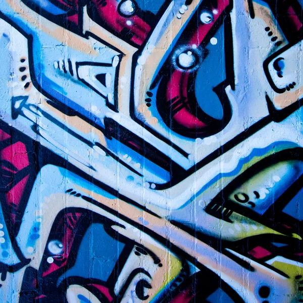 MELBOURNE - 29 de junio: Arte urbano de artistas no identificados. El plan de gestión del graffiti de Melbourne reconoce la importancia del arte urbano en una cultura urbana vibrante — Foto de Stock