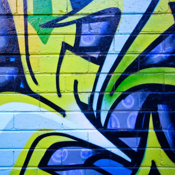 Melbourne - június 29: Street art ismeretlen művész. Melbourne graffiti kezelési terv elismeri a street art a nyüzsgő városi kultúra — Stock Fotó