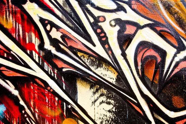 Arte de rua por artista não identificado. Melbourne — Fotografia de Stock