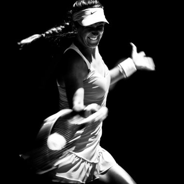 Melbourne - 23 Ocak: Victoria Azarenka onun dört Beyaz Rusya