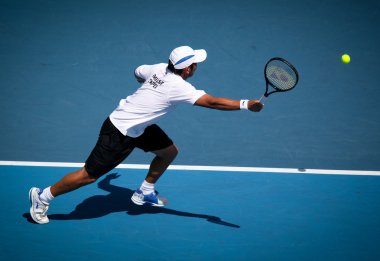 Melbourne, australia - 7 marca: tsung-hua yang Chińskie Tajpej
