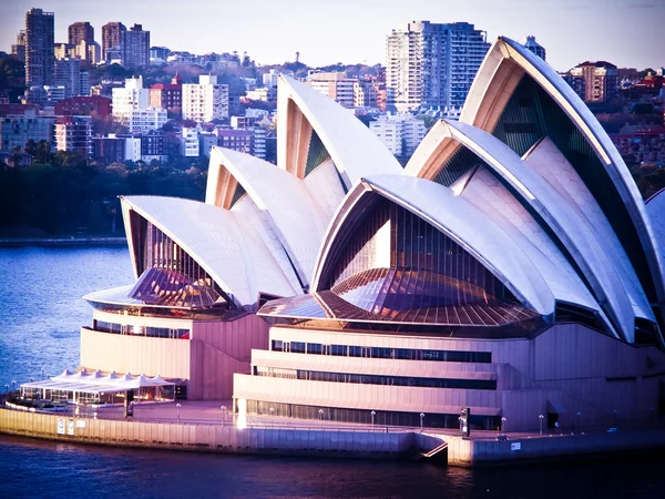 SYDNEY, AUSTRÁLIA - Ago 31: O ícone mais famoso de Sydney, o Sydn — Fotografia de Stock