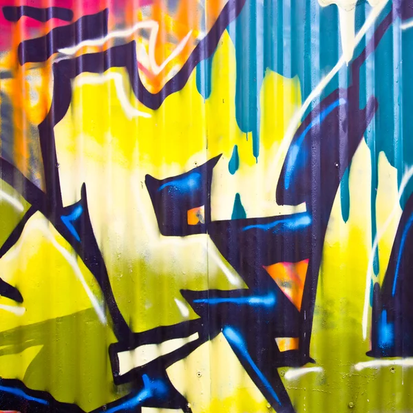 MELBOURNE - 11 DE SEPTIEMBRE: Arte urbano de artistas no identificados. Melbourn. — Foto de Stock