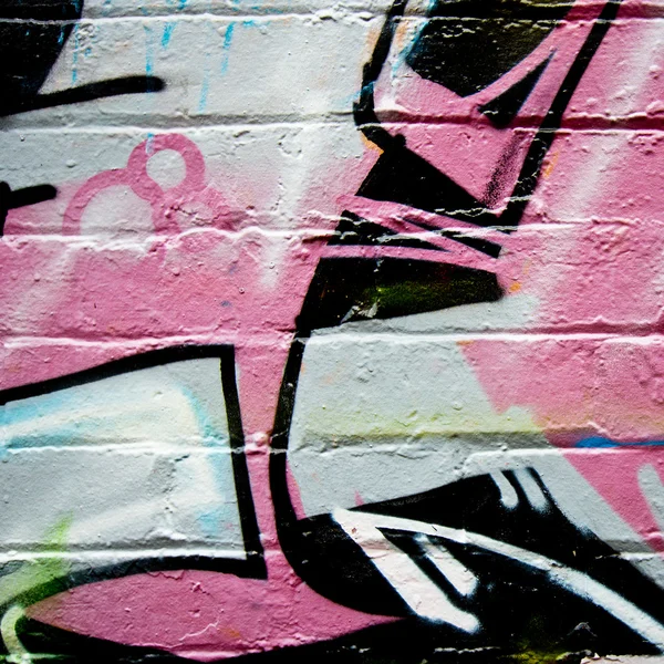 MELBOURNE - 11 DE SEPTIEMBRE: Arte urbano de artistas no identificados. Melbourn. — Foto de Stock