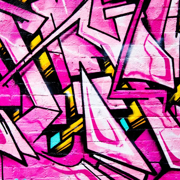 MELBOURNE - 25 DE OCTUBRE: Arte urbano de artistas no identificados. Melbourne — Foto de Stock