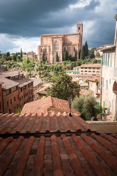 Siena kerk — Stockfoto