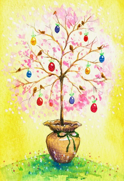 Easter tree — Stock Photo, Image