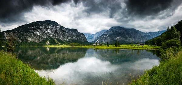 Almsee panorama — Stock Photo, Image