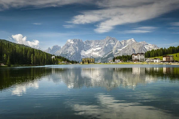 Lago Misurina — Foto de Stock