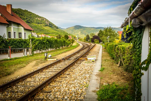 Železnice — Stock fotografie