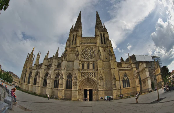 Bordeaux Франція Травня 2022 Собор Cathedrale Saint Andre Bordeaux Католицький — стокове фото