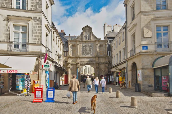 Vannes France May 2022 Saint Vincent Gate Medieveal Town Morbihan — Stock Photo, Image