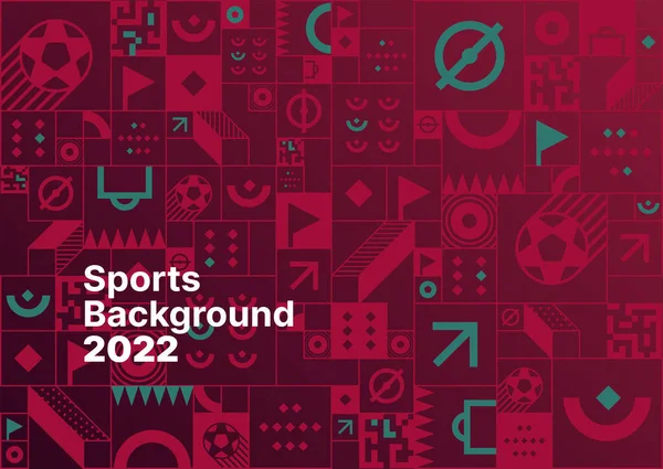 2022 yılındaki spor etkinliği için tasarım. 