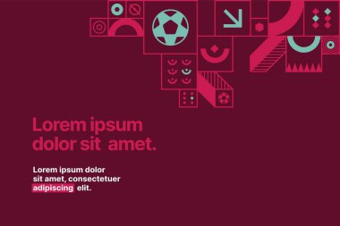 2022 yılındaki spor etkinliği için tasarım. 