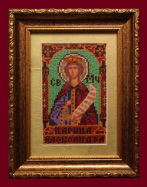 Icono Sv. Alexandera — Foto de Stock