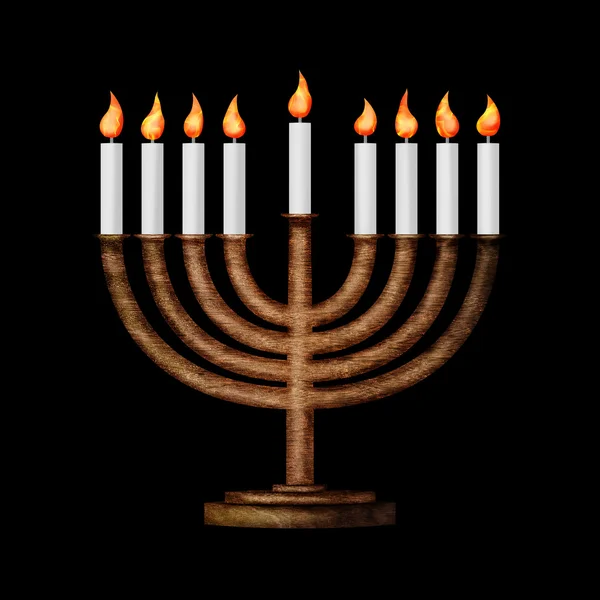 Hanukkah e tutte le cose collegate — Foto Stock