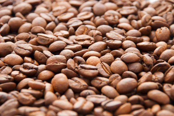 Geröstete Kaffeebohnen — Stockfoto