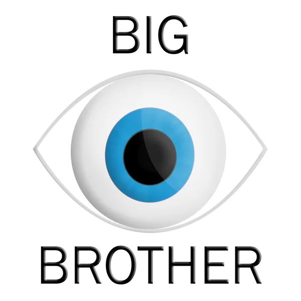 Big bother is watching you concept — Stock Photo, Image