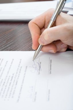 İşadamı İmzalama Sözleşmesi
