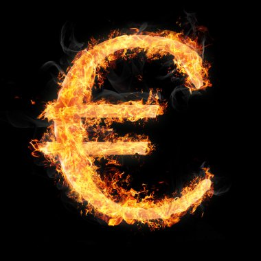 yazı tipleri ve simgeler farklı amaçlar için ateş