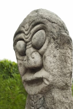 jeju Adası, Kore taş heykel