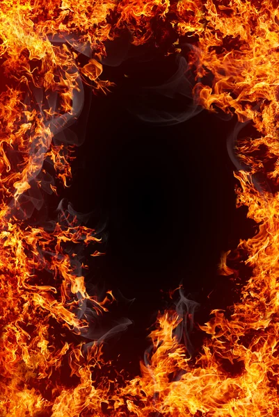 Burning objects and objects on fire background — Stock Photo, Image