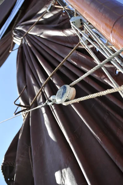 Sail and rigging — Stock Photo, Image