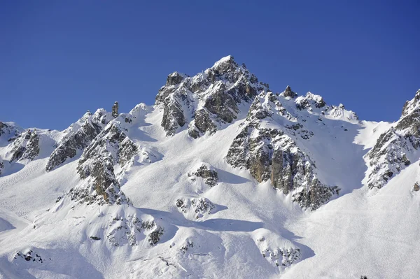 Francouzská alpská špička — Stock fotografie