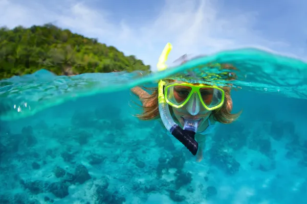 Snorkling — Stockfoto