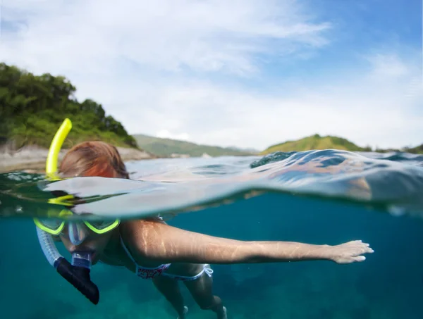 Snorkling — Stockfoto