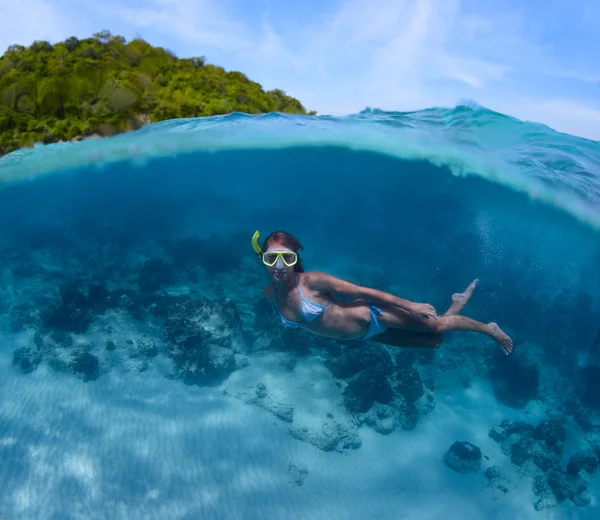 Snorkling — Stockfoto