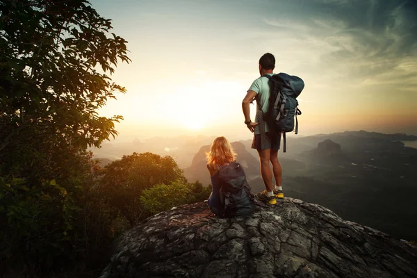 Excursionistas — Foto de Stock