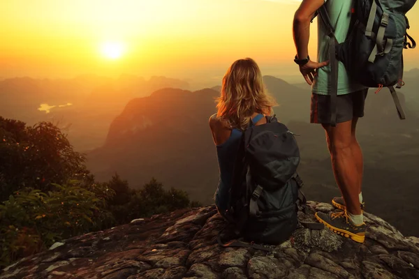 Excursionistas — Foto de Stock