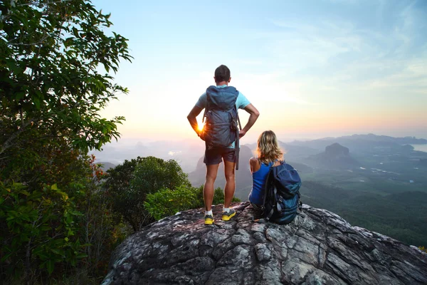 Excursionistas — Foto de Stock