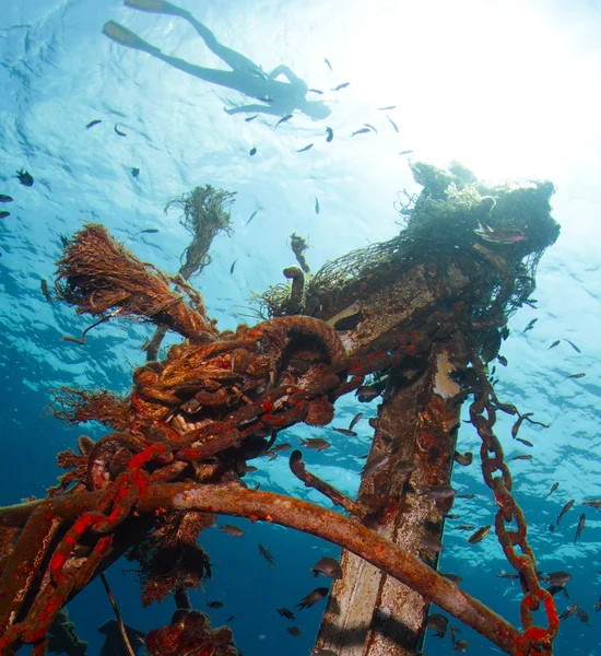 Schip wrak — Stockfoto