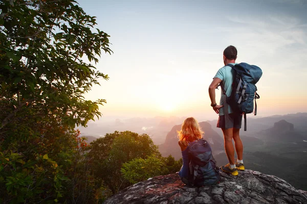 Excursionistas — Foto de Stock