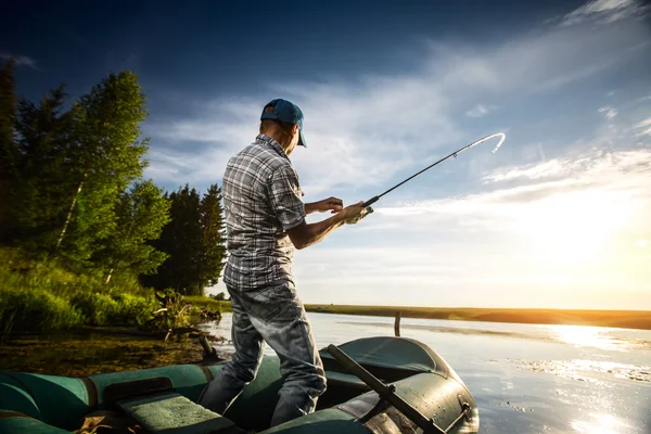 Pescatore — Foto Stock