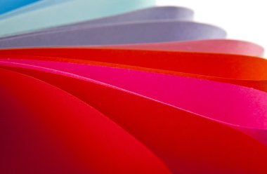 coloured paper