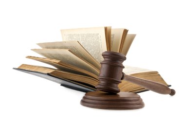 tahta çekiç ve bir kitap