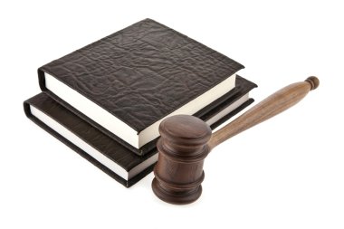 tahta çekiç ve bir kitap