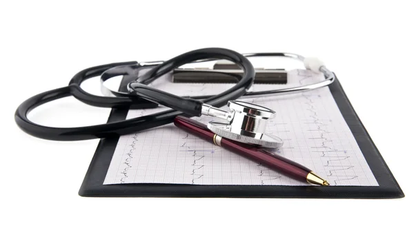 Blank medical clipboard — Stock Photo, Image