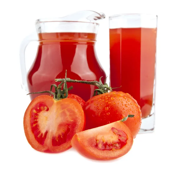 Succo e pomodoro — Foto Stock